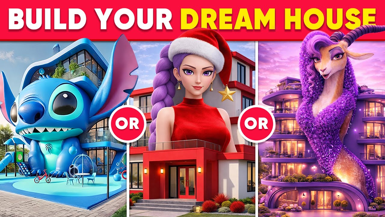 Would You Rather - Build Your 2026 Luxury Dream House 🚀🏡🌈✨ Daily Quiz
