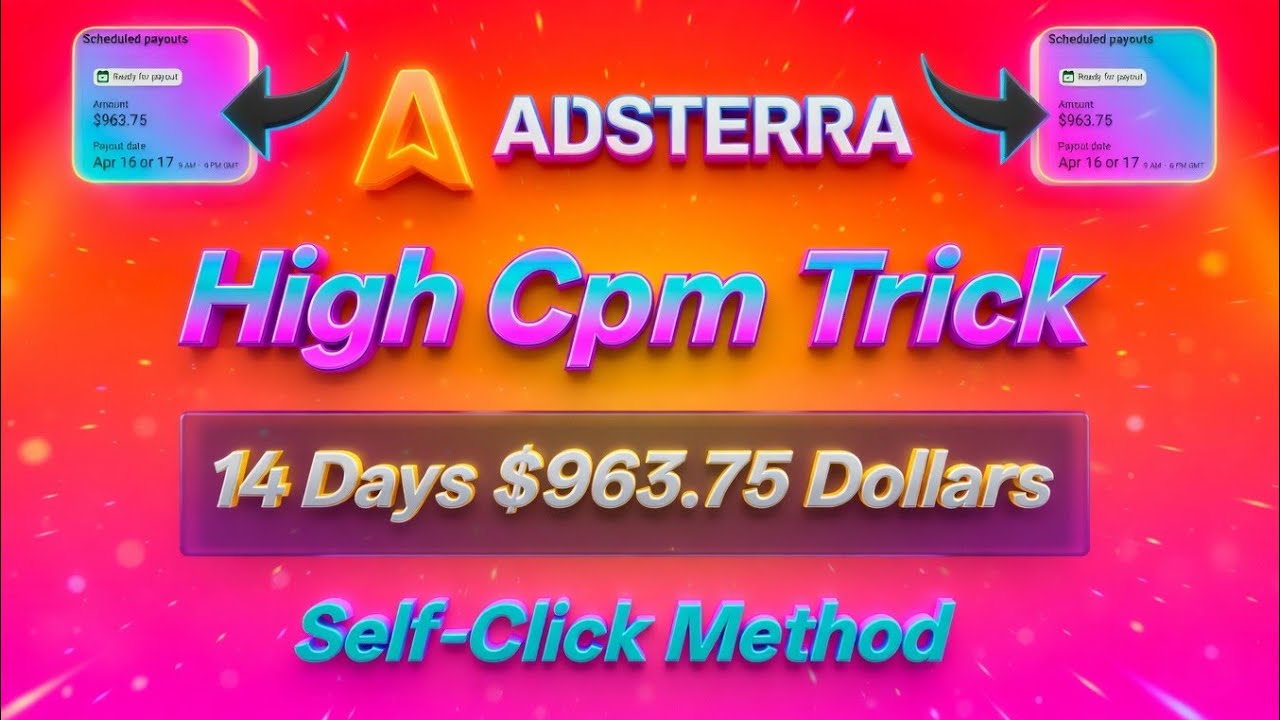 Способы заработка на высоких CPM в Adsterra | Метод самозаработка в Adsterra | Высокий CPM в стра...