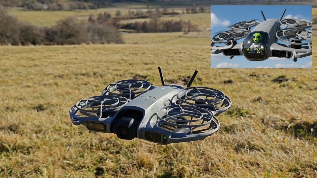 DJI Neo 2 : l'alien a réclamé une sortie de dernière minute... 🥏🎮🛸👽😉