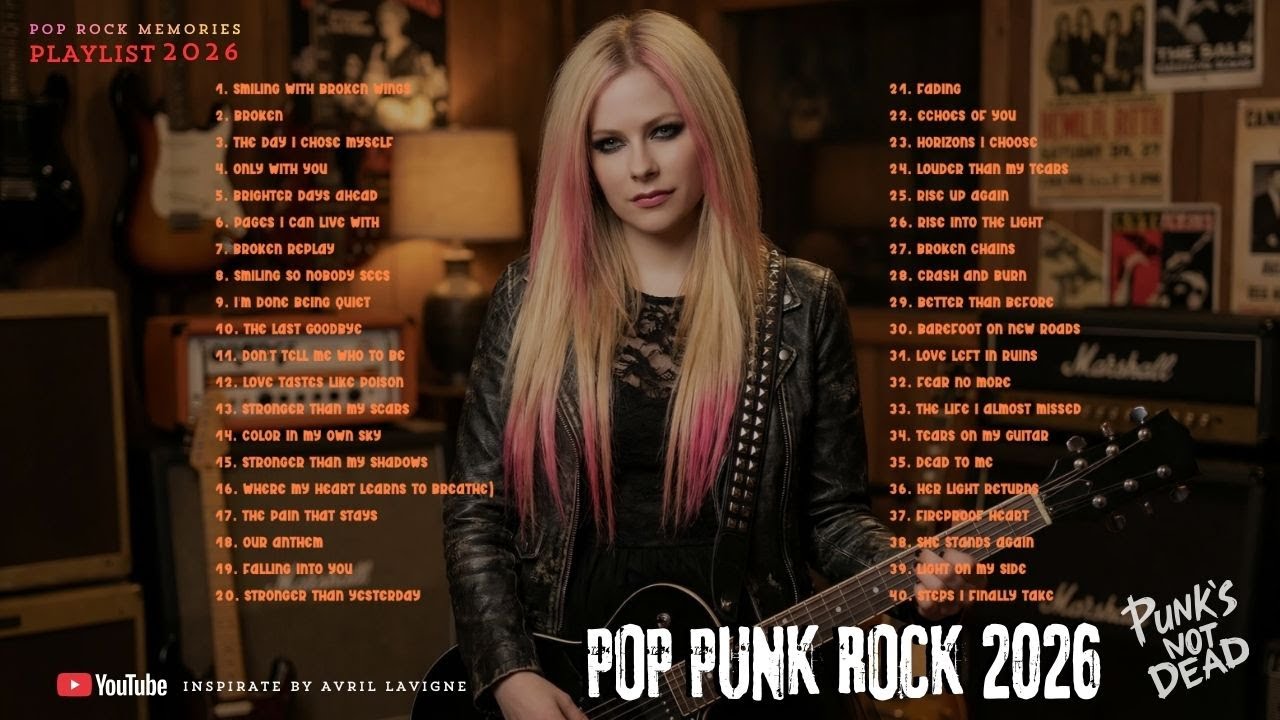 Pop Rock & Pop Punk spirit alive together – 🎸 Pop Rock Hits from the 2000s and beyond