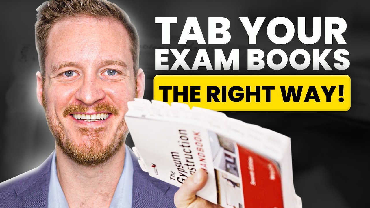 How To Pass Your NASCLA/Contractors License Exam: By Tabbing Properly