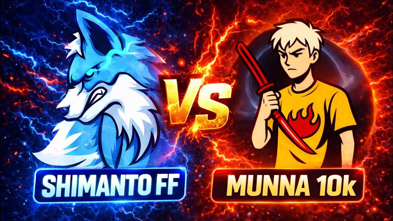 MUNNA 10K যখন মোবাইল দিয়ে গেম প্রেল করে।SHIMANTO FF VS MUNNA 10K