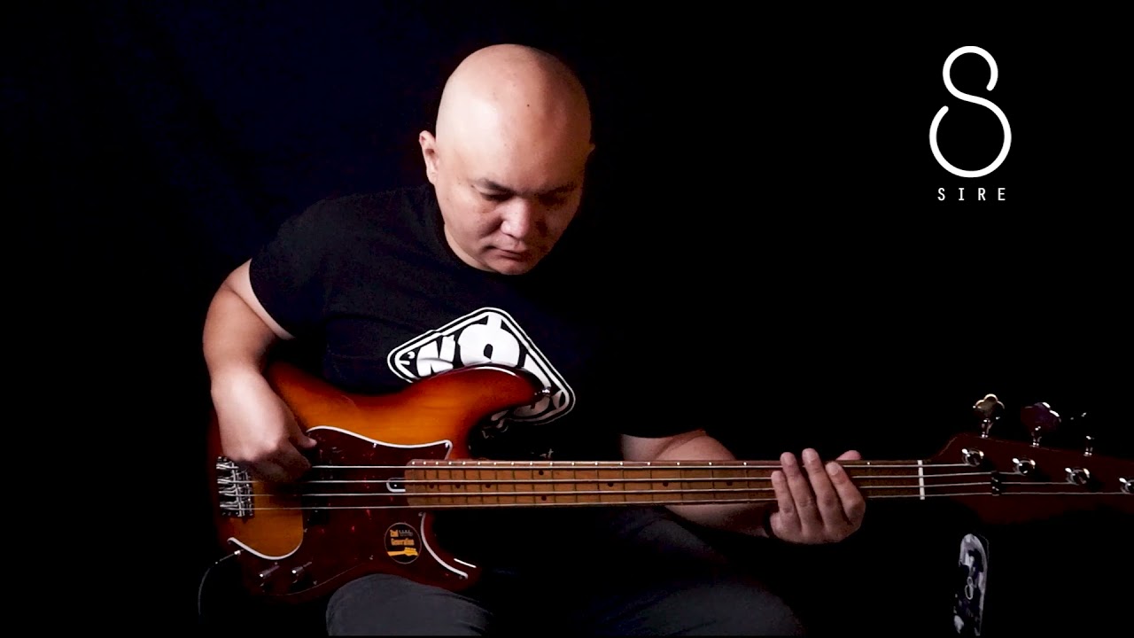 SIRE Bass Demo SIRE P5 4str Bass Solo
