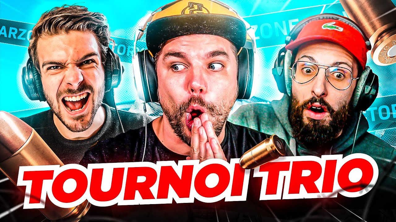 le MEILLEUR TRIO en TOURNOI WARZONE !! Ft Proze et Sackzi