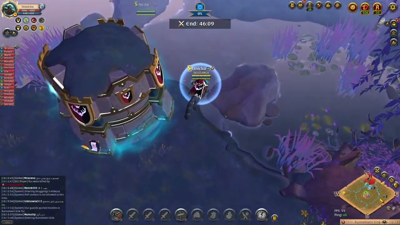 skoggangr vs Girth 100 v 200 ass wiping (realm pov)