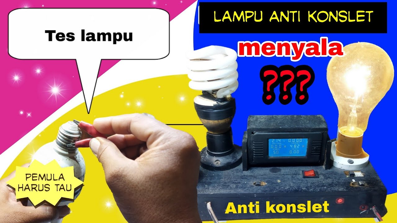 Lampu KONSLET‼️Caranya mudah Memperbaikinya  berlaku untuk semua merek