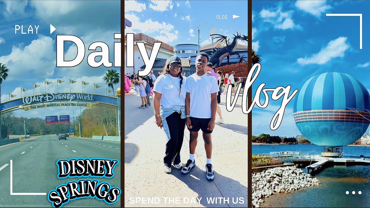 TEAM BBQ || DISNEY SPRINGS WALKTHROUGH 2026 | FINAL GAME DAY | SPEND THE DAY WITH US | TRAVEL VLOG