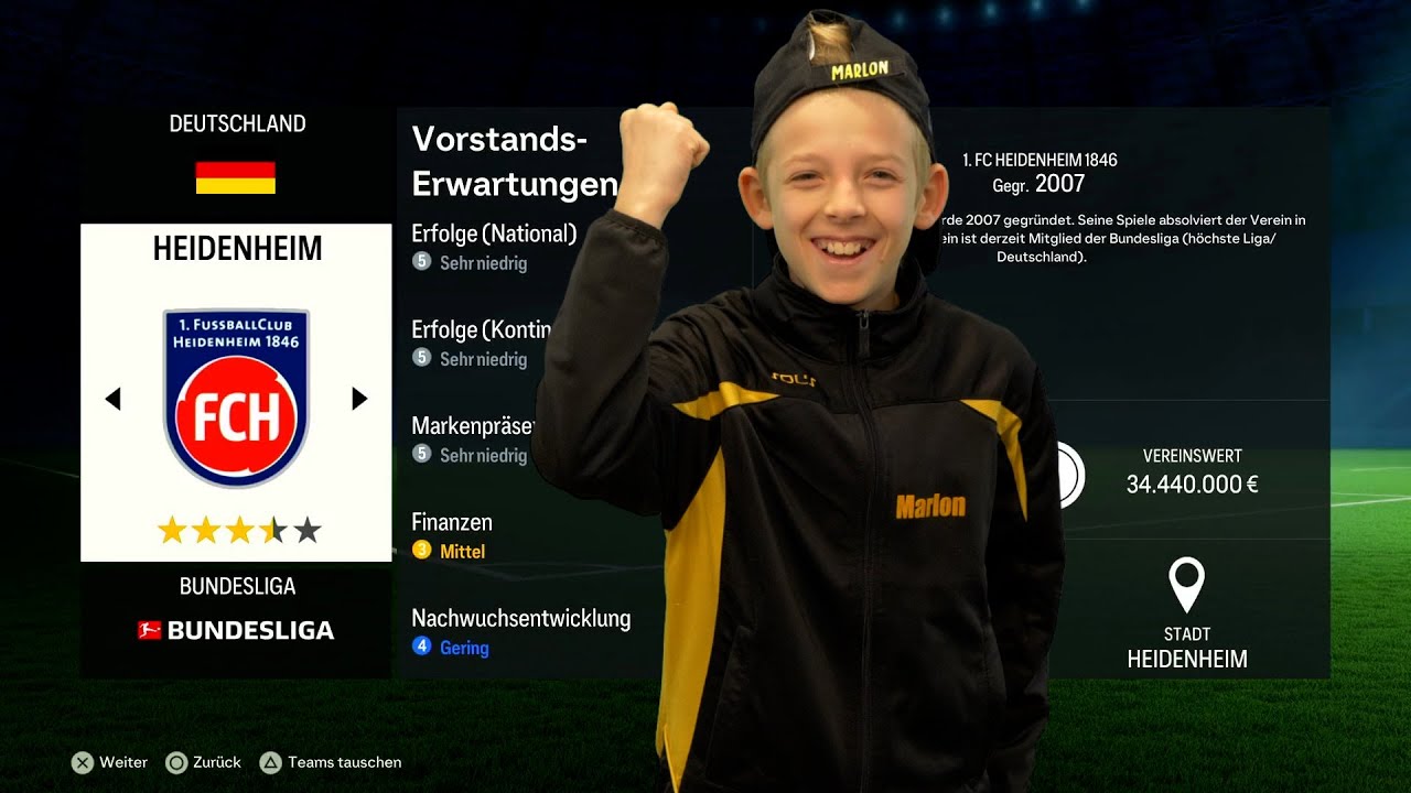 Skandal um Rote Karte im Bundesliga Auftakt!!! (#heidenheim #karriere #1 #deutsch #eafc24)