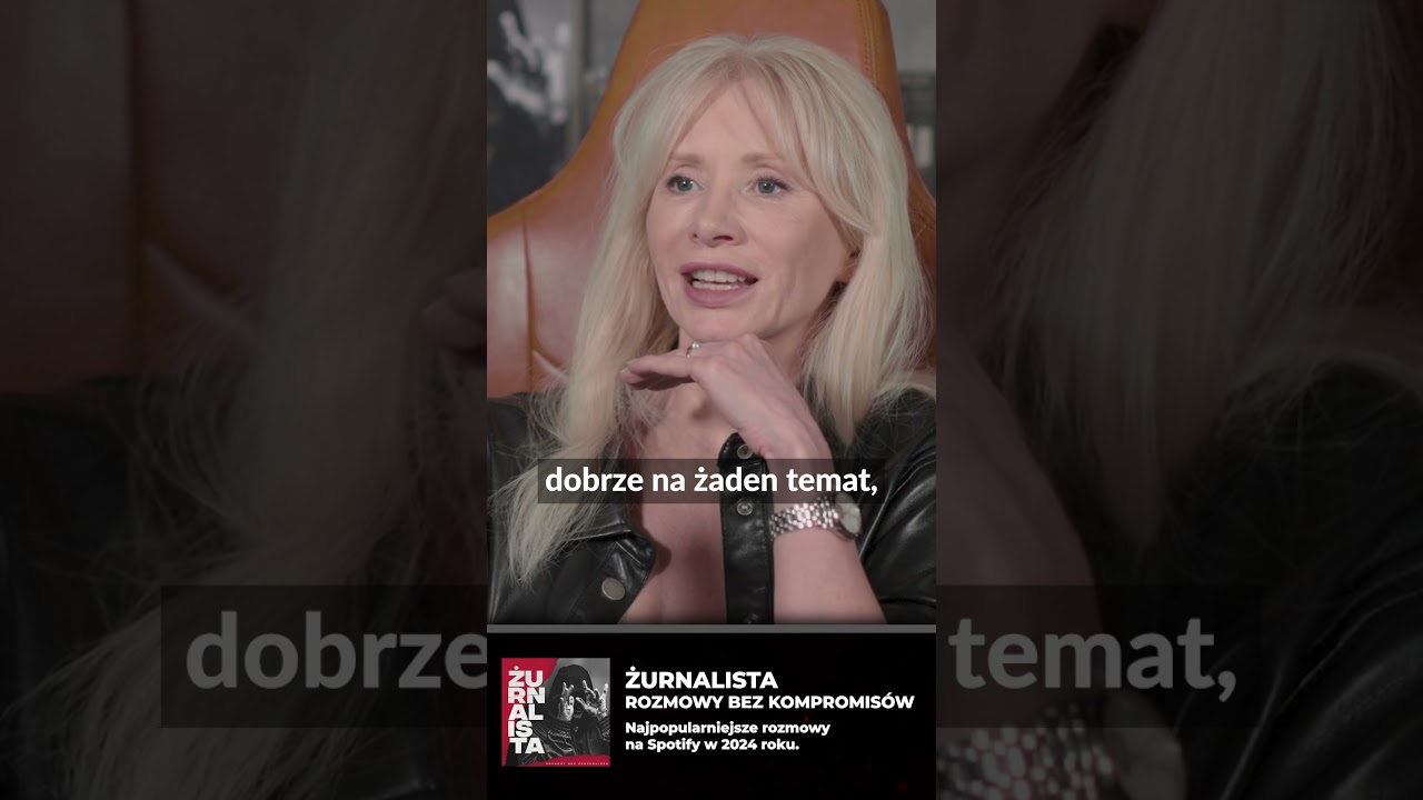 Ewa Gawryluk na temat depresji.