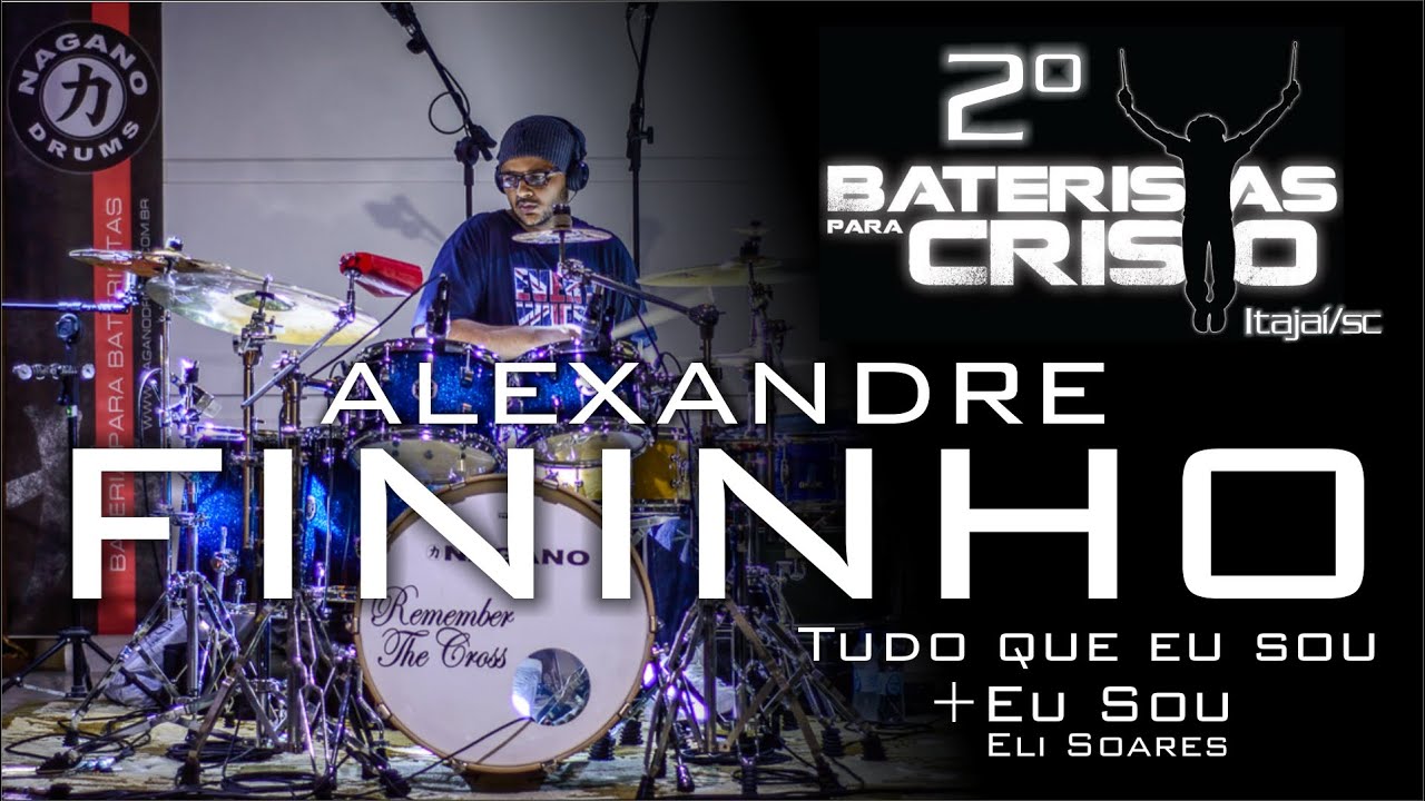 Fininho Batera - Medley Eli Soares - Bateristas Para Cristo Itajaí/SC