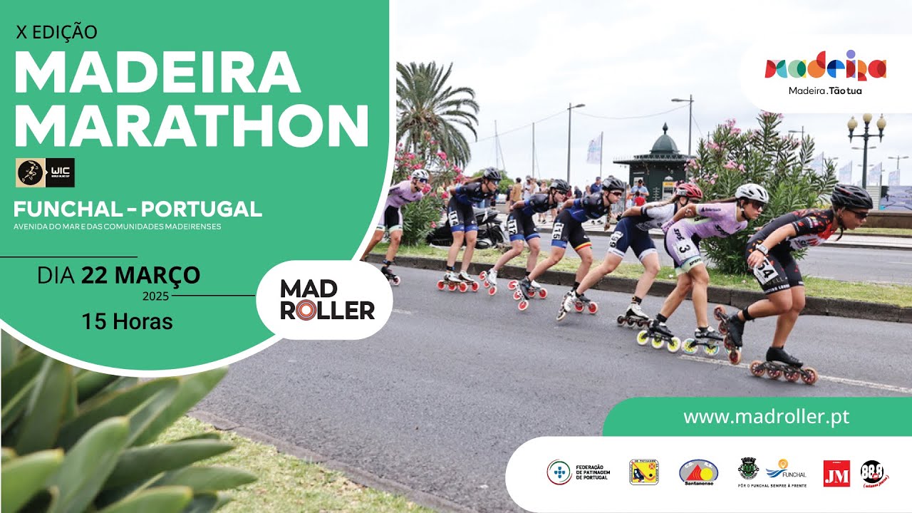 MadRoller 2025 - Madeira Roller Marathon 1st WIC Stage Funchal | Portugal
