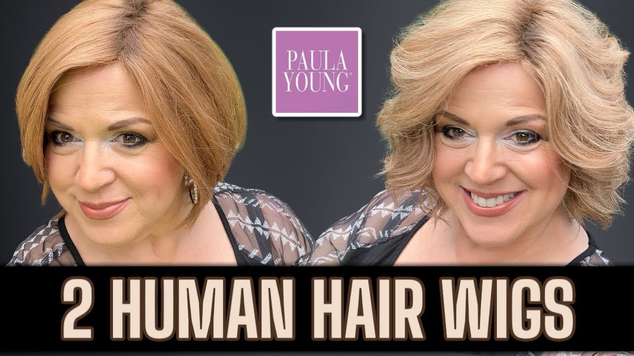 Paula Young TONI in 2 Colors | Human Hair WIG 