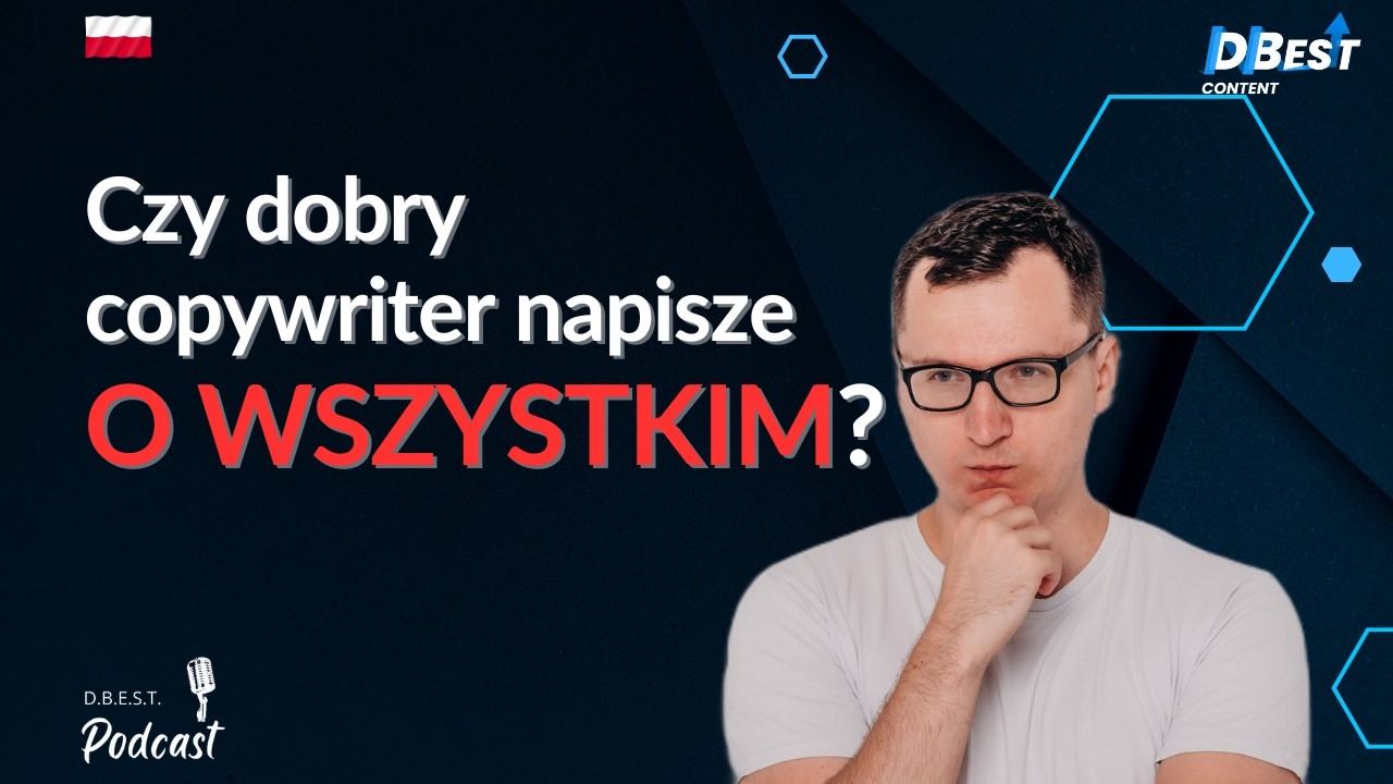 Czy copywriter napisze o wszystkim? Czy warto brać zlecenia z r&oacute;żnych branż?| Daniel Bartosiewicz