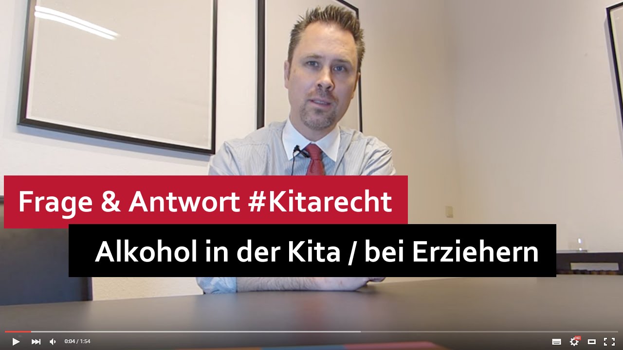 Kita2Day I Alkohol in der Kita - Erzieher, Hausmeister, Koch