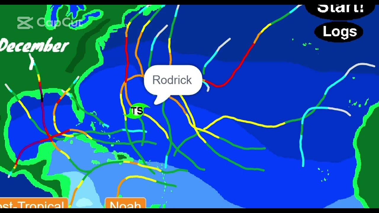 Atlantic Hurricane Simulator Year 1
