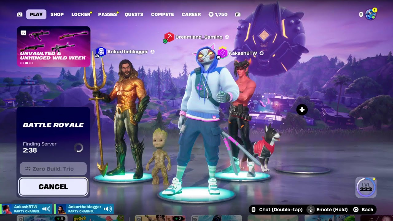 🔴 Fortnite Live - Battle Royale Zero Build Gameplay #fortnitelive #fortnite