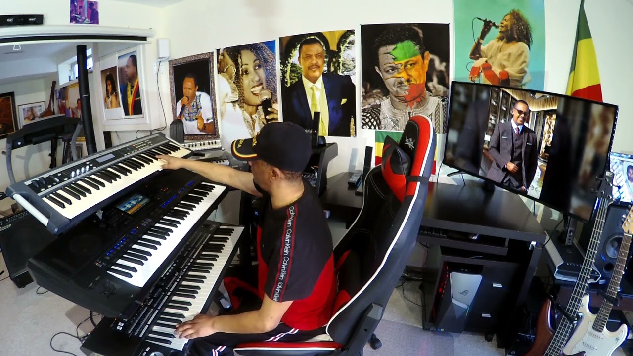 Ephrem Tamiru Aladir Tegniche cover by Yoseph Tamrat