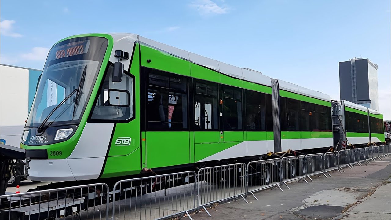 NEW 2023 Bucharest Trams are simply fabulous