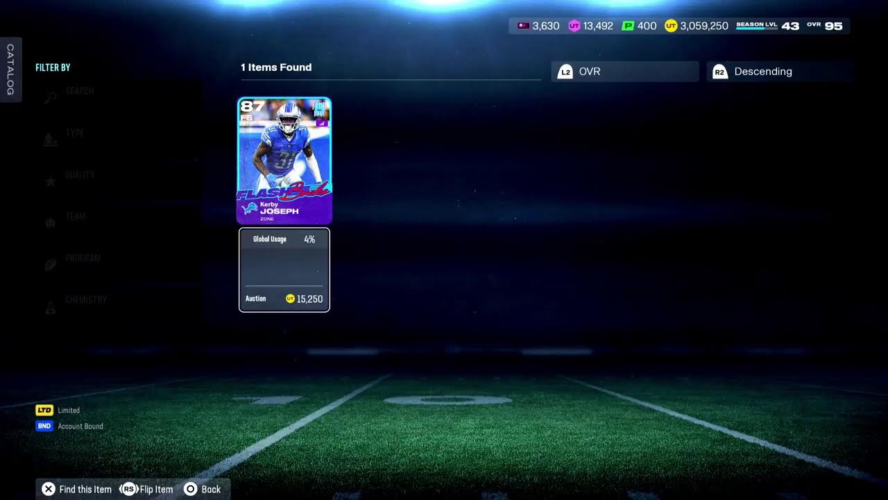 Madden NFL 26 Mut Lions theme team!! Grinding for 100M!