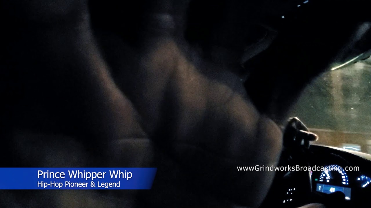 Hip Hop Pioneer Prince Whipper Whip freestyle while rolling to the studio #shorts