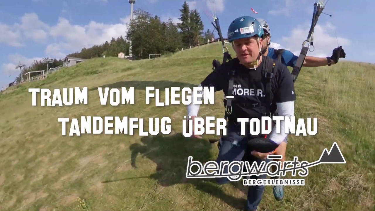 Traum von Fliegen - Tandemflug über Todtnau