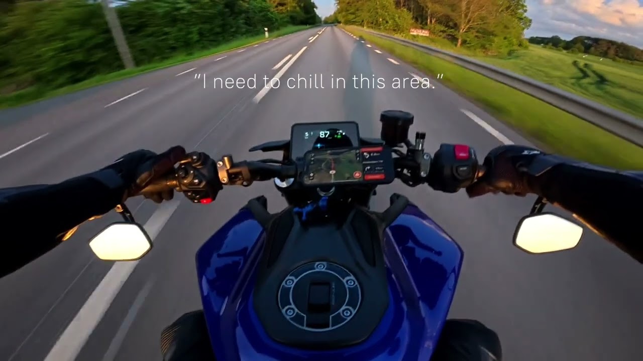 Yamaha MT09 POV BEAUTIFUL EMPTY ROADS [4K]