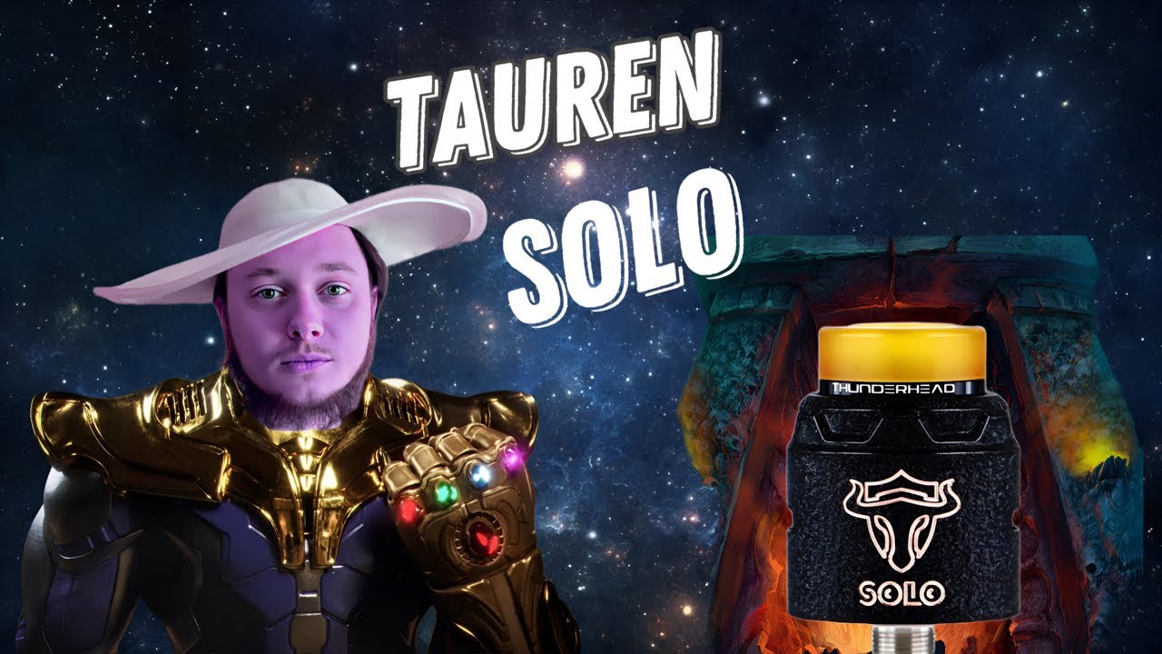 Tauren Solo RDA идеальна для сладких жидкостей !