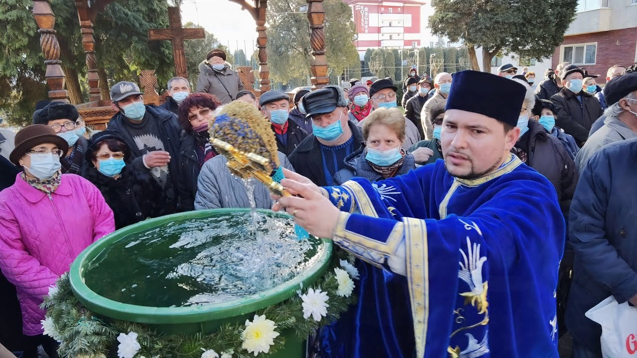 Targu Ocna - Slujba de boboteaza 2021