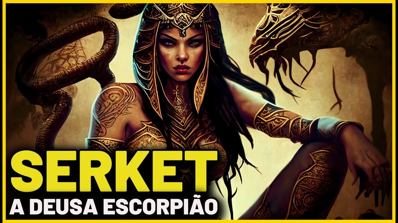 SERKET - A DEUSA ESCORPIÃO DA MITOLOGIA EGÍPCIA