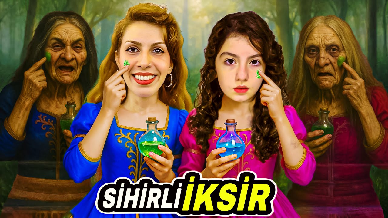 ESMANUR VE SARA ABLA YAŞLANDI!! | Esmanur ve Sara