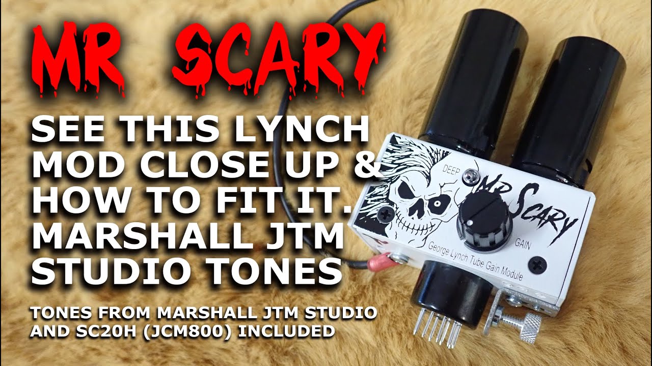 Legendary Tones Mr. Scary George Lynch Tube Amp Mod | Can this amp mod REALLY add Lynch tone?
