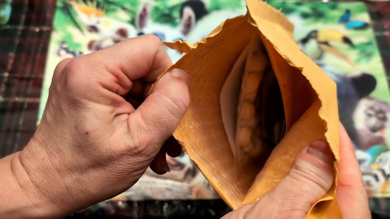 Seeds!! The opening of the envelope!