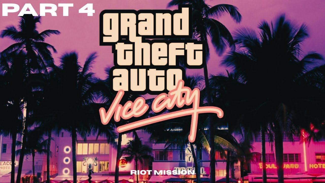 GTA Vice City Part 4 – Riot Mission Full Gameplay (No Commentary)