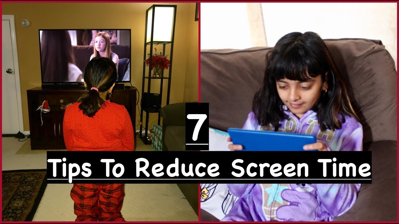 7 Tips To Reduce Screen Time For Kids | Hacks To Cut Down Screen Time | Simple Living Wise Thinking