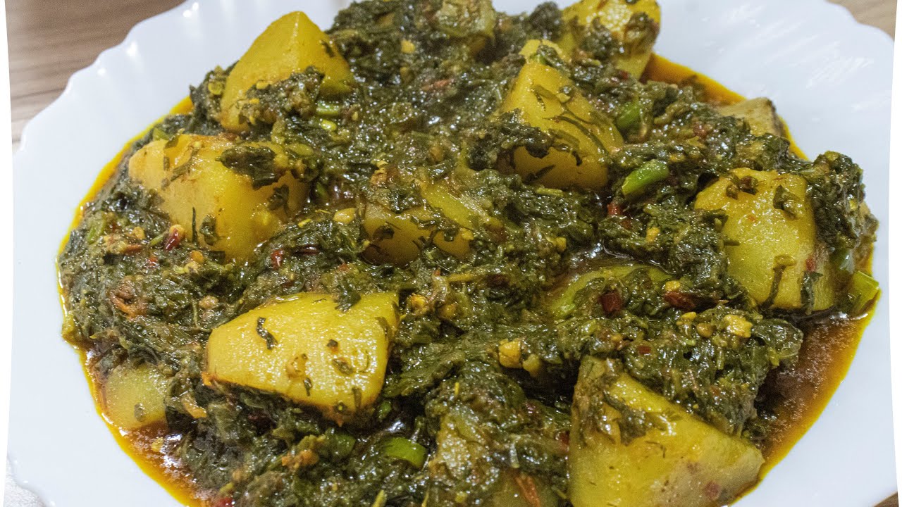 Lehsuni Aloo Palak ki Zabardast Sabji | लहसुनि पालक आलू की मज़ेदार सब्जी Sardi ki Sabji | Veg Recipe