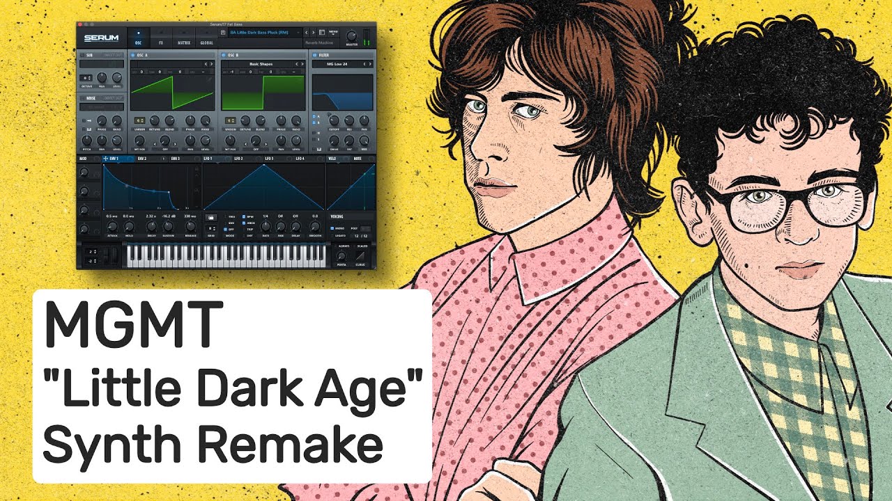 MGMT - Little Dark Age (Instrumental Synth Remake)