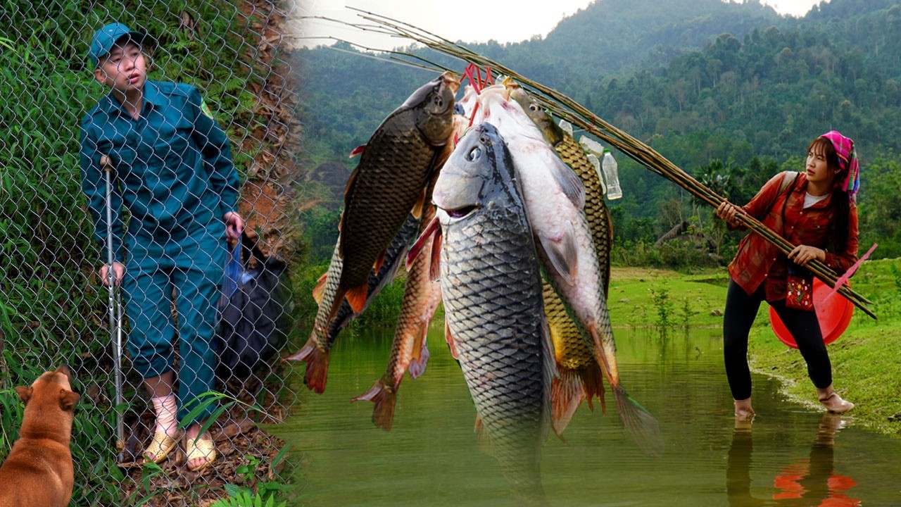 A single mother risks her life fishing in deep water. A police officer returns in poor health