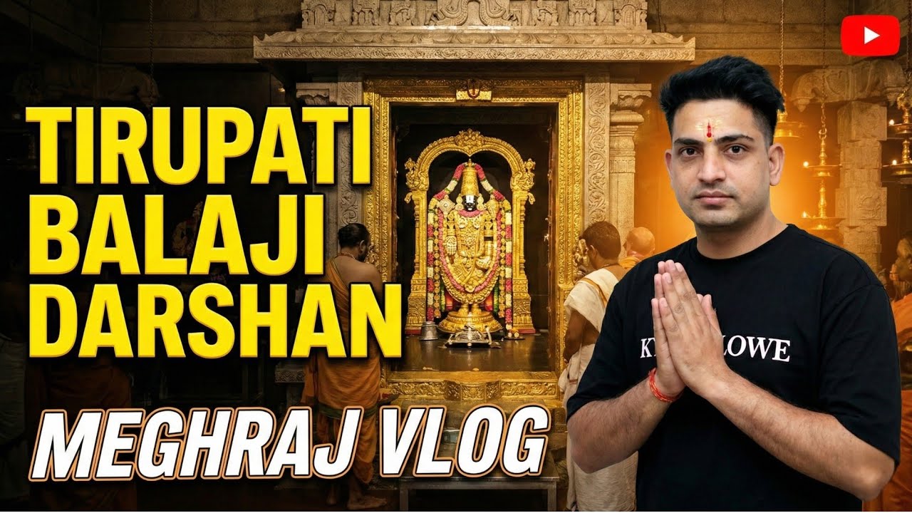 6 Day Vlog Tirupati Balaji Temple Darshan and tirumala Complete Information Or Kalyankatta Hair Cut