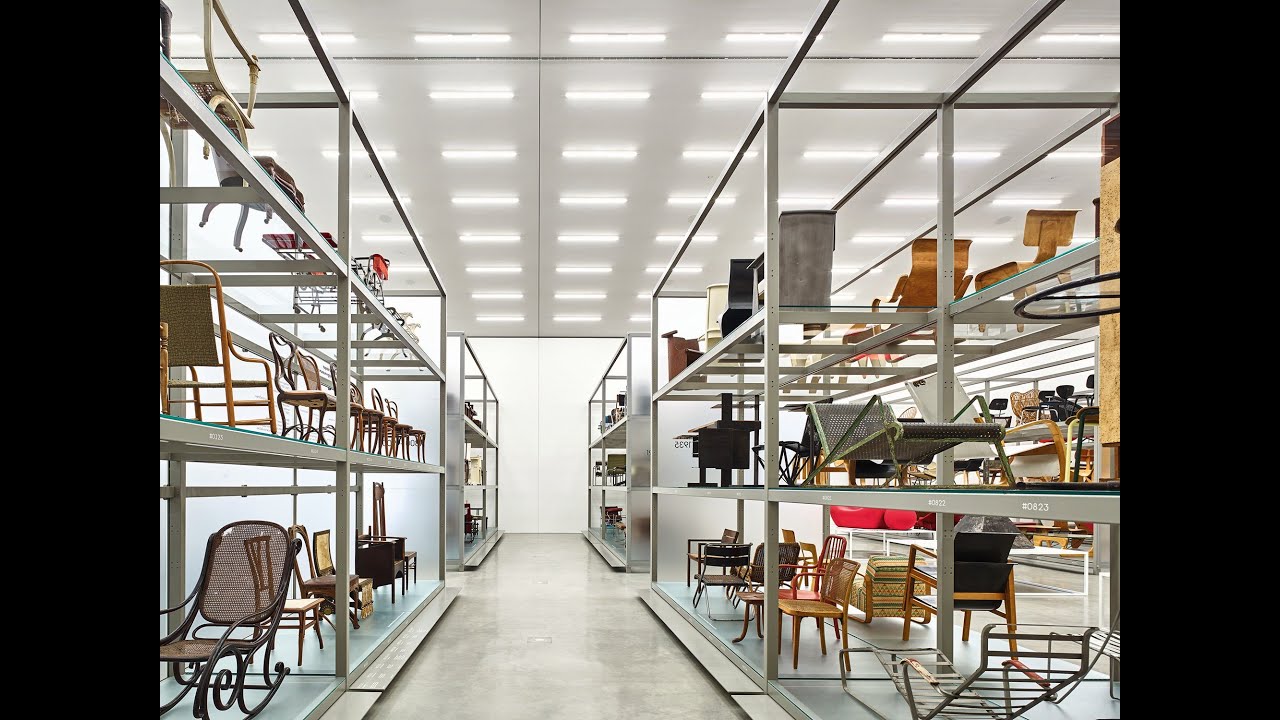 Tour through the Vitra Schaudepot: Thonet and bentwood furniture