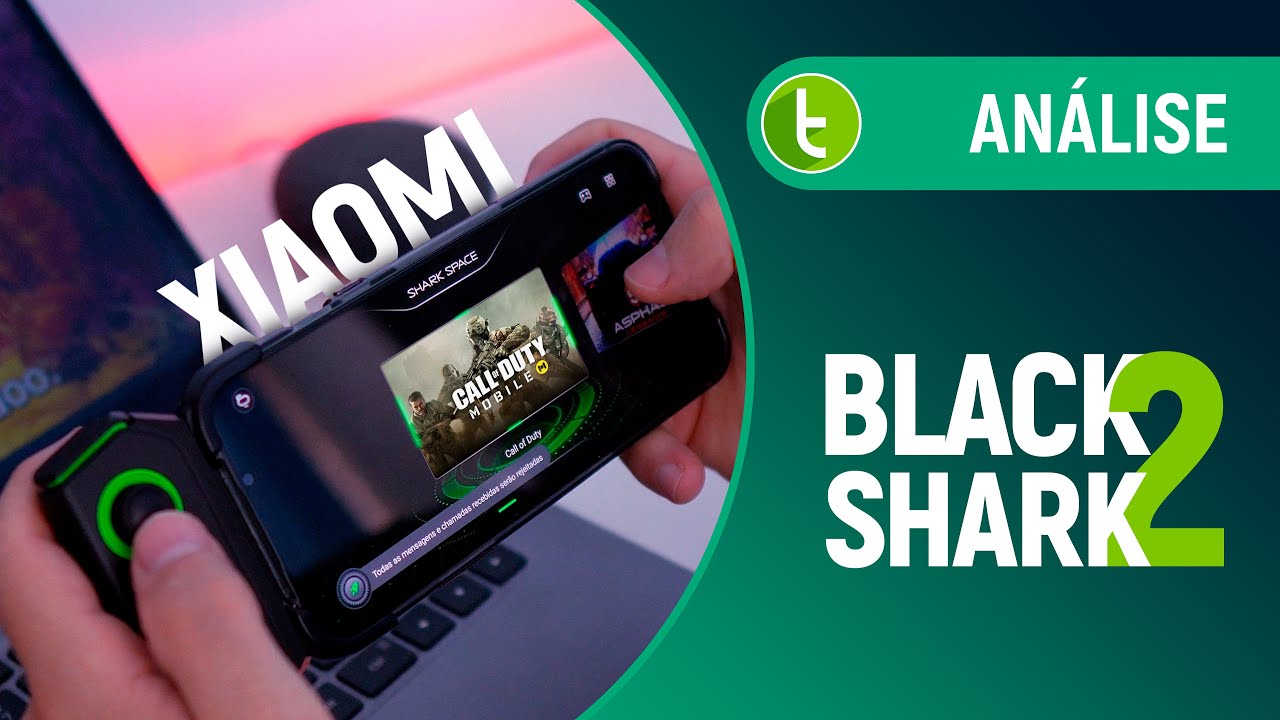 XIAOMI BLACK SHARK 2: como celular é um BOM CONSOLE PORTÁTIL | Análise / Review