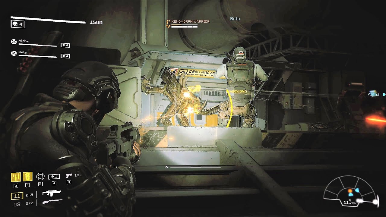 Aliens Fireteam Elite Gameplay - PRIORITY ONE - Ingress and Rescue [1440p 60FPS]