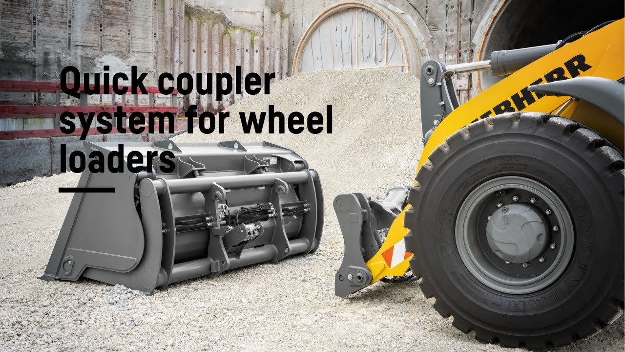 Quick coupler for wheel loaders – change attachments in seconds | Liebherr