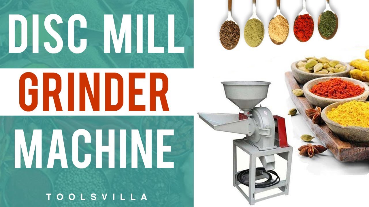 Commercial Disc Mill Crusher for Multi-Grain & Masala Grinder | Call Us - 7829055044