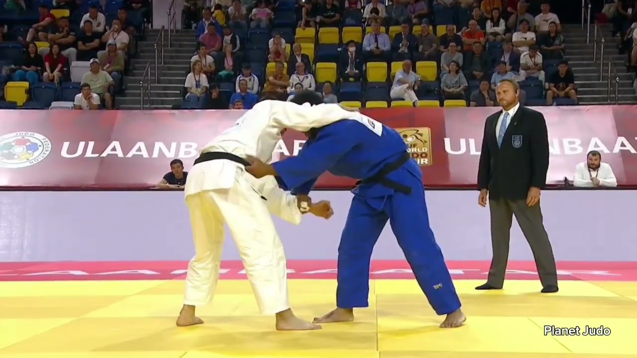 Gonchigsuren BATKHUYAG 🇲🇳 🆚️ Daniel MUKETE 🇧🇾 | 1 раунд/-100кг | Большой Шлем Улан-Батор 2023 