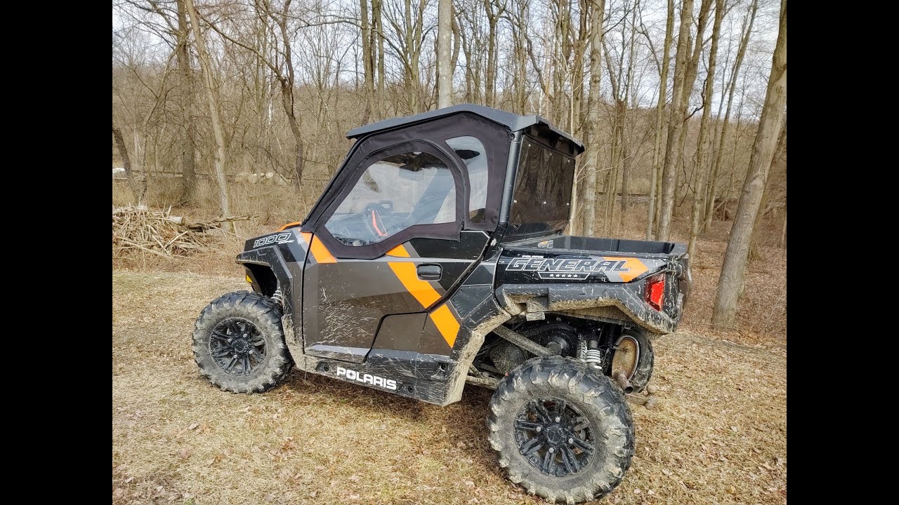 Polaris General 1000 Upper Door Enclosure installation from Side X Side Enclosures
