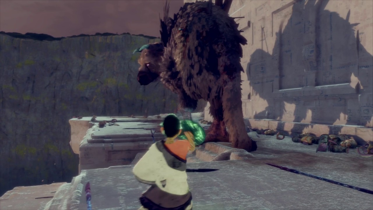 The Last Guardian™ - Trico flying and fighting