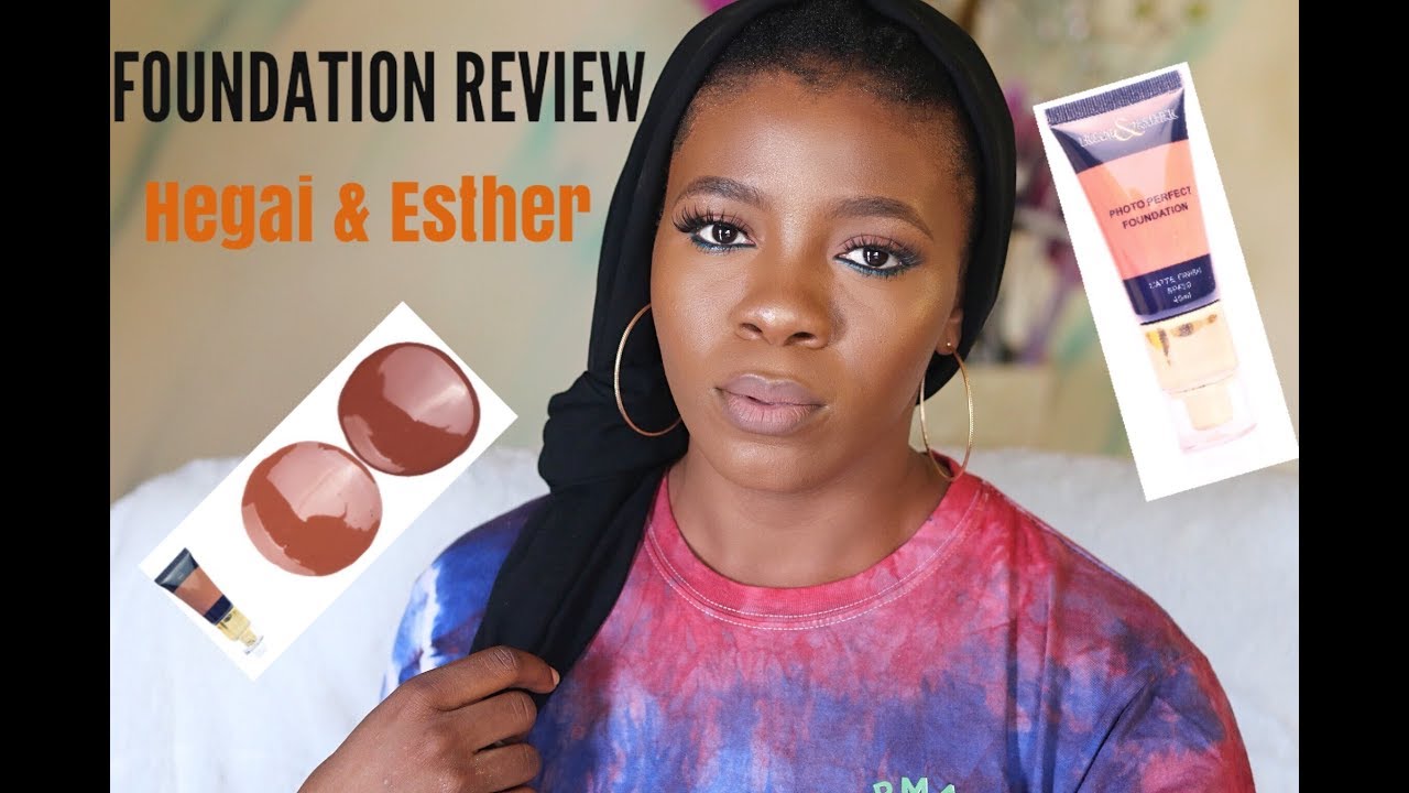 FOUNDATION REVIEW #3:HEGAI & ESTHER HONEST FOUNDATION REVIEW, HONEST FIRST IMPRESSION |AMINA DANJUMA