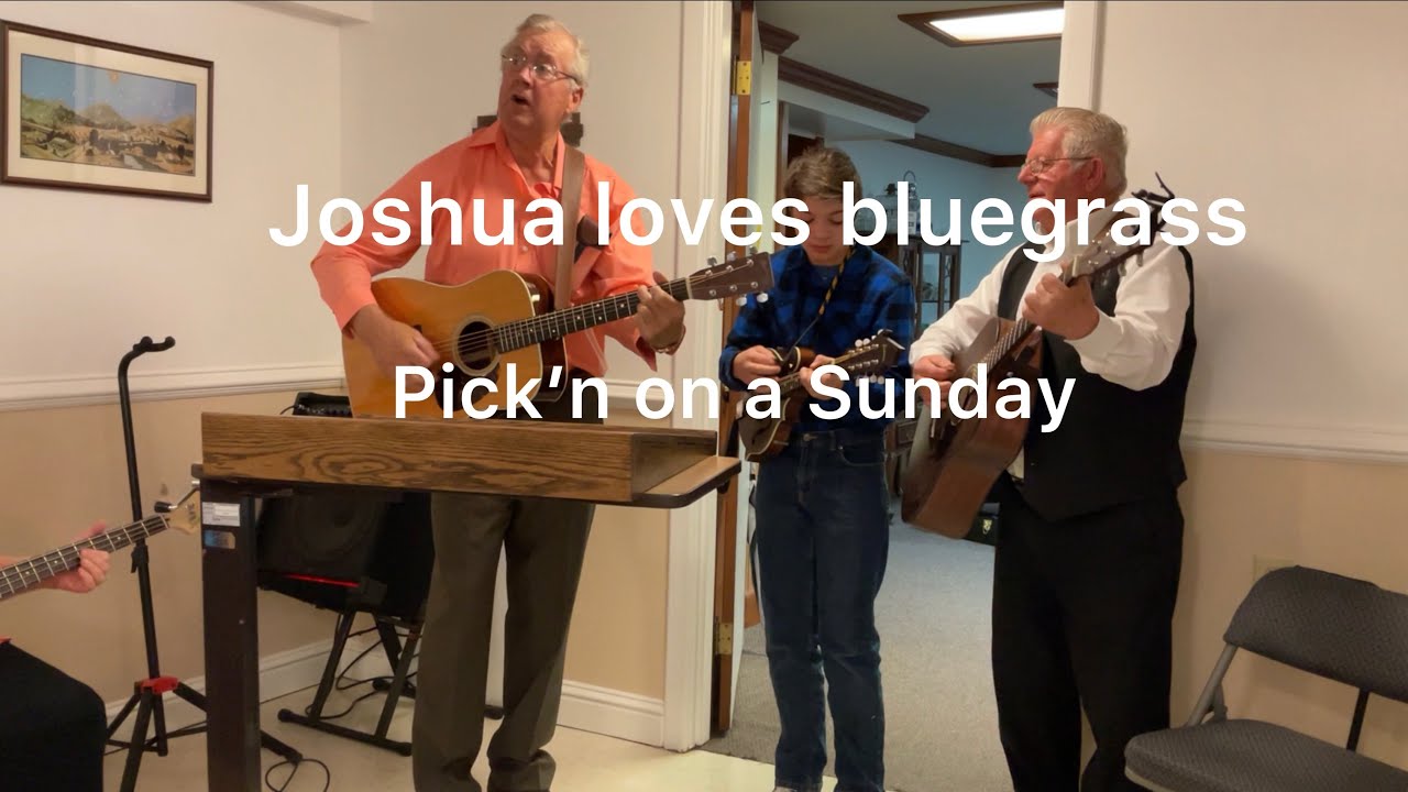 What kind of man-Joshua loves bluegrass with friends