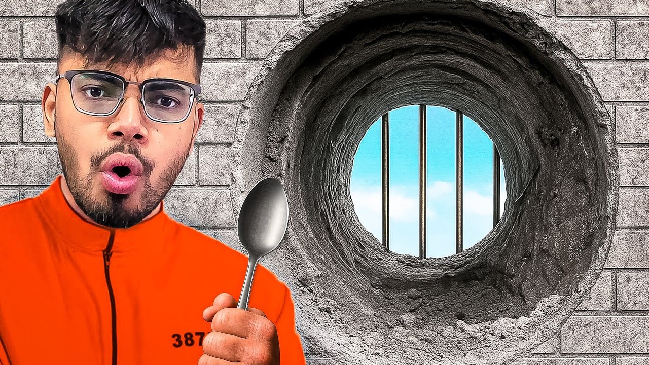 I Got Locked in Prison With A Spoon - Prison Escape Simulator - Part 1