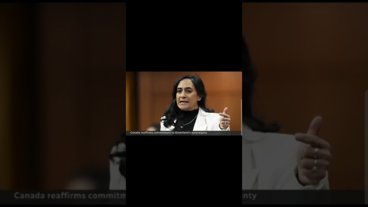 With the U.S. threatening to take over the Arctic island, Foreign Affairs Minister Anita Anand said